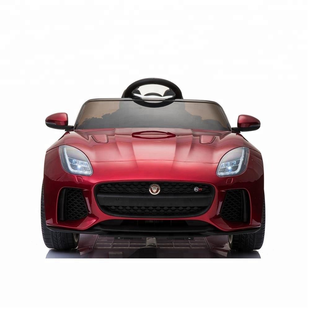 Электромобиль Jaguar F-tyre, цвет - красный глянец  